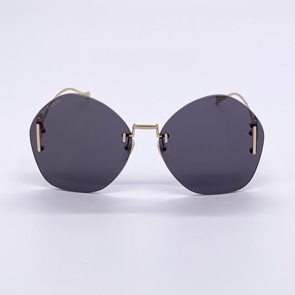 NEW GUCCI GG1203S 002 ROUND WOMEN SUNGLASSES GUCCI GG1203S - Picture 4 of 14